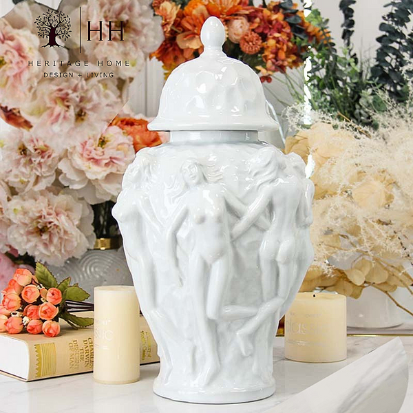 Athena|Vintage Greek Temple Jars