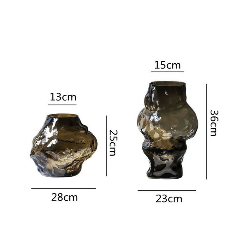 Size chart of aigner glass vase